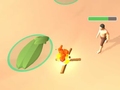 Mchezo Survival with a Hot Native