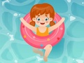 Mchezo Coloring Book: Swim Ring