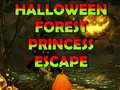 Mchezo Halloween Forest Princess Escape
