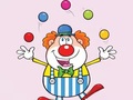 Mchezo Coloring Book: Clown