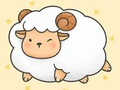 Mchezo Coloring Book: Cute Sheep