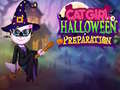 Mchezo Cat Girl Halloween Preparation