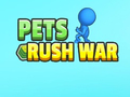 Mchezo Pets Rush War