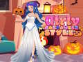 Mchezo Girly Halloween Style