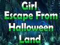 Mchezo Girl Escape From Halloween Land 