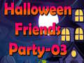 Mchezo Halloween Friends Party-03