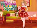 Mchezo Teen Vintage Style