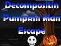 Mchezo Decomposition Pumpkin Man Escape 