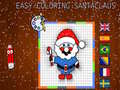 Mchezo Easy Coloring SantaClaus