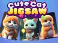 Mchezo Cute Cat Jigsaw