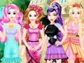 Mchezo Fairy Tale Makeover Party