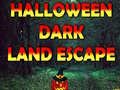 Mchezo Halloween Dark Land Escape 