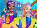 Mchezo Cute Mermaid Dress Up