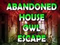 Mchezo Abandoned House Owl Escape