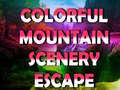 Mchezo Colorful Mountain Scenery Escape