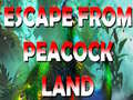 Mchezo Escape From Peacock Land