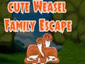 Mchezo Cute Weasel Family Escape