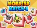Mchezo Monster Match-3 