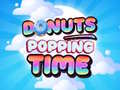 Mchezo Donuts Popping Time