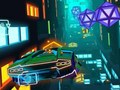Mchezo Neon Flytron: Cyberpunk Racer