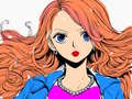 Mchezo Anime Coloring Book