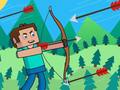 Mchezo Noob Archer Monster Attack