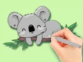 Mchezo Coloring Book: Two Koalas