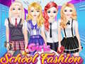 Mchezo Girls School Fashion