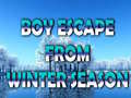 Mchezo Boy Escape From Winter Season
