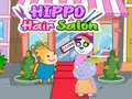 Mchezo Hippo Hair Salon