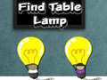 Mchezo Find Table Lamp