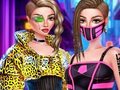 Mchezo Cyberpunk City Hairstyles