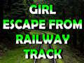 Mchezo Girl Escape From Railway Track