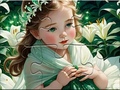 Mchezo Jigsaw Puzzle: Forest Baby Fairy