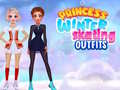 Mchezo Princess Winter Ice Skating Outfits