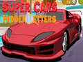 Mchezo Supercars Hidden Letters