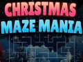 Mchezo Christmas maze game