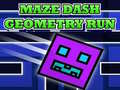 Mchezo Geometry Dash Maze Maps
