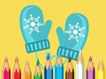 Mchezo Coloring Book: Cute Winter Clothes