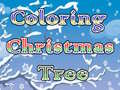 Mchezo Coloring Christmas Tree