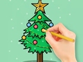 Mchezo Coloring Book: Christmas Tree