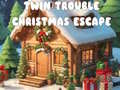Mchezo Twin Trouble Christmas Escape