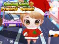 Mchezo Subway Santa Princess Runner