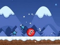Mchezo Red Ball: A New Year's Adventure
