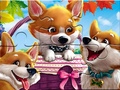 Mchezo Jigsaw Puzzle: Funny Corgis
