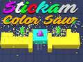Mchezo Stickman Color Saw