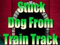 Mchezo Stuck Dog From Train Track