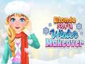 Mchezo Blonde Sofia: Winter Makeover