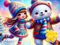 Mchezo Jigsaw Puzzle: Girl On The Rink