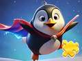 Mchezo Jigsaw Puzzle: Sky Flying Penguin